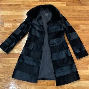 Diana Rosh Fur Coat size xs